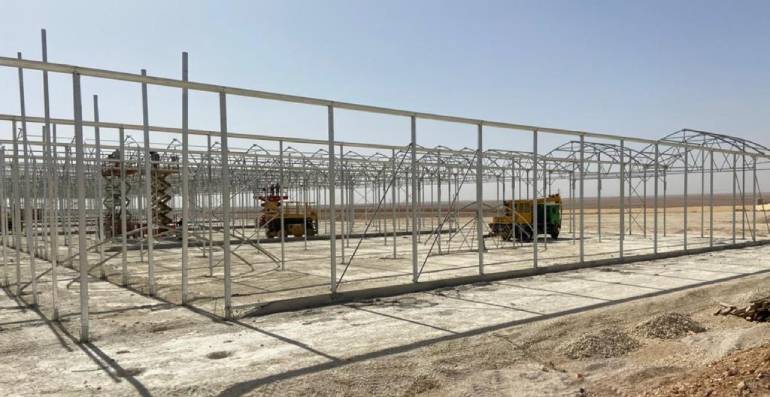 Green House flowering 20000m2 Area
